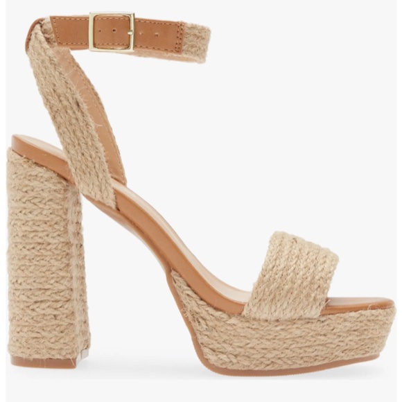 Steve Madden Shoes - PLAYA JUTE PLATFORM HEELS